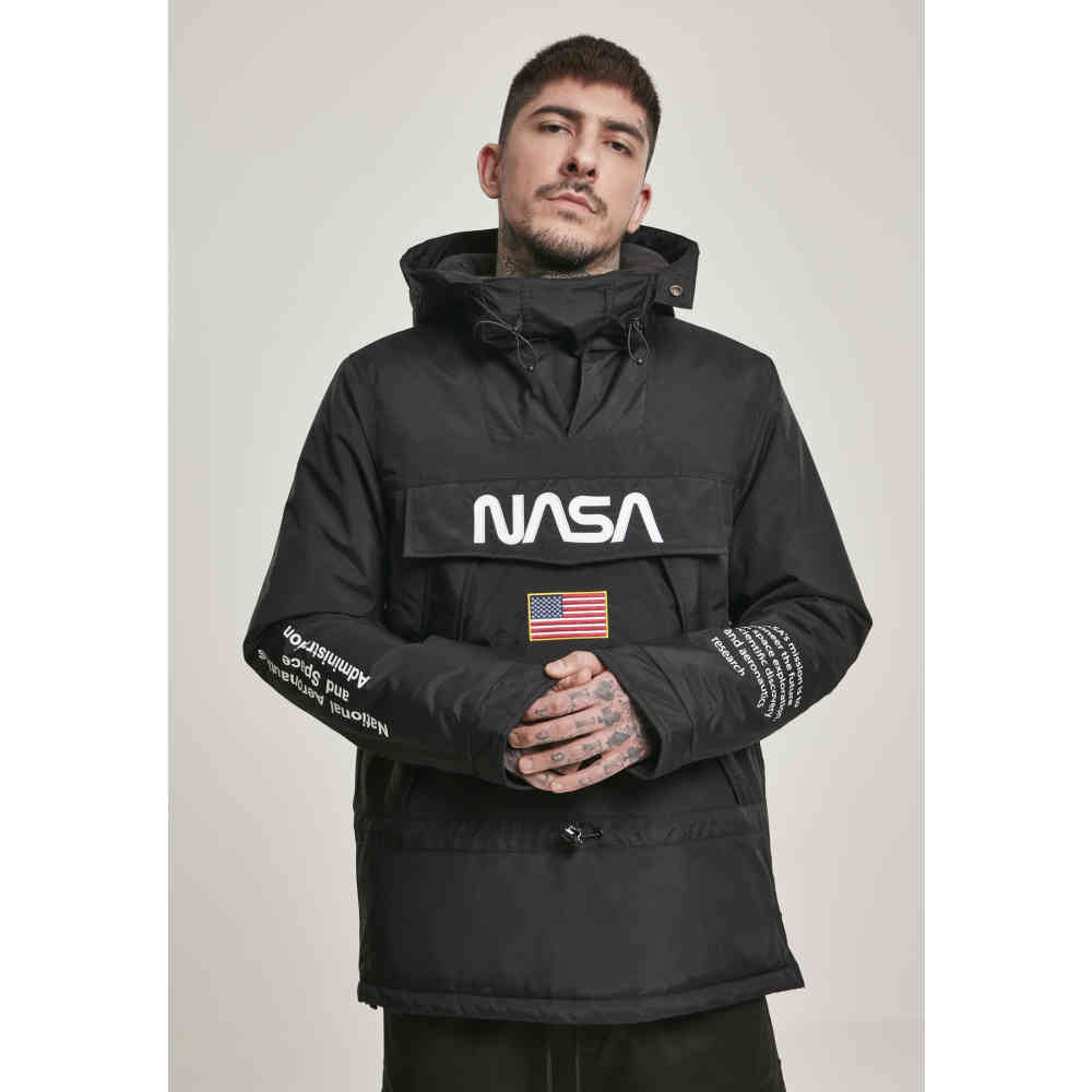 Hooded nasa pullover clearance windbreaker